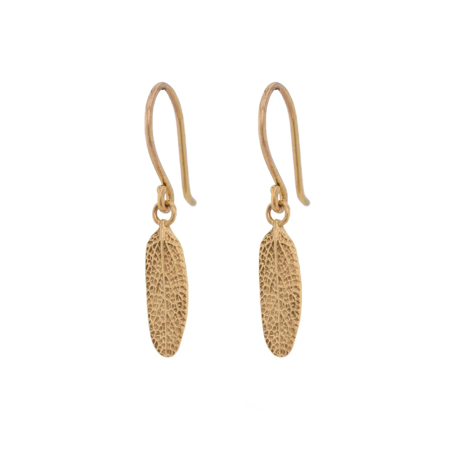 Sage Earrings | 14k gold | Small