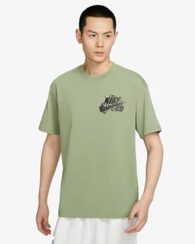 SB Skate Tee 'Year of the Dragon Oil Green'