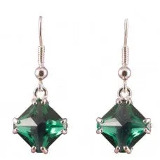 Siberian Green Quartz Magician Stone? Earrings