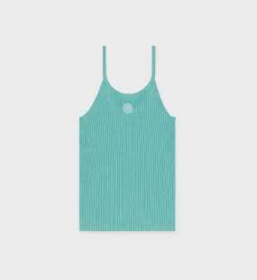 SRHWC Ribbed Tank - Aquamarine