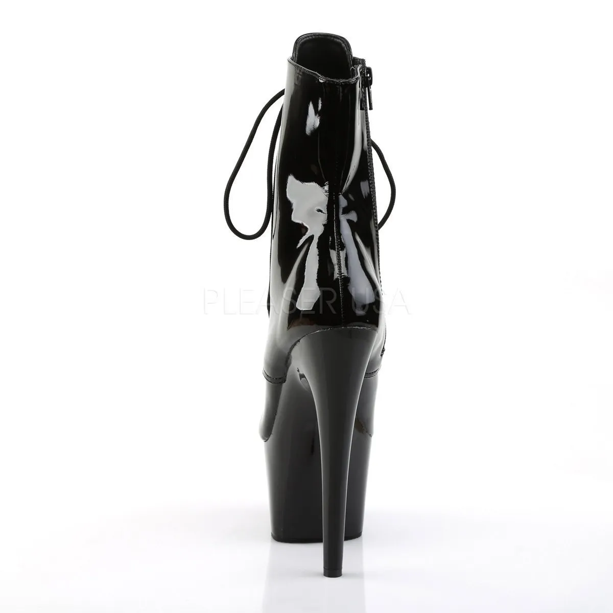 SS-ADORE-1020 Platform Boot  | Black Patent