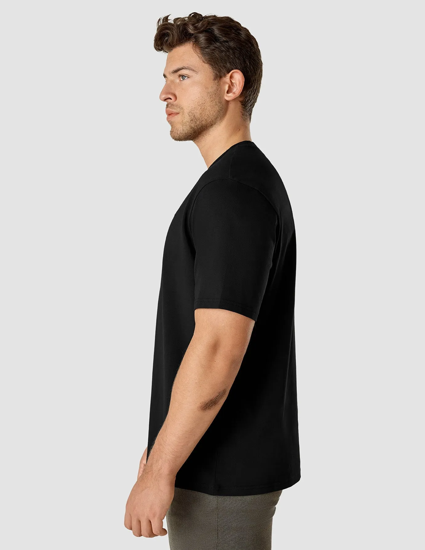 Supima T-Shirt Box Fit Legacy Black