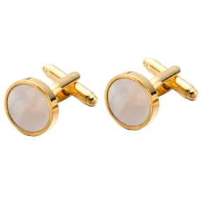 The Octave Mother Of Pearl Cuff Links