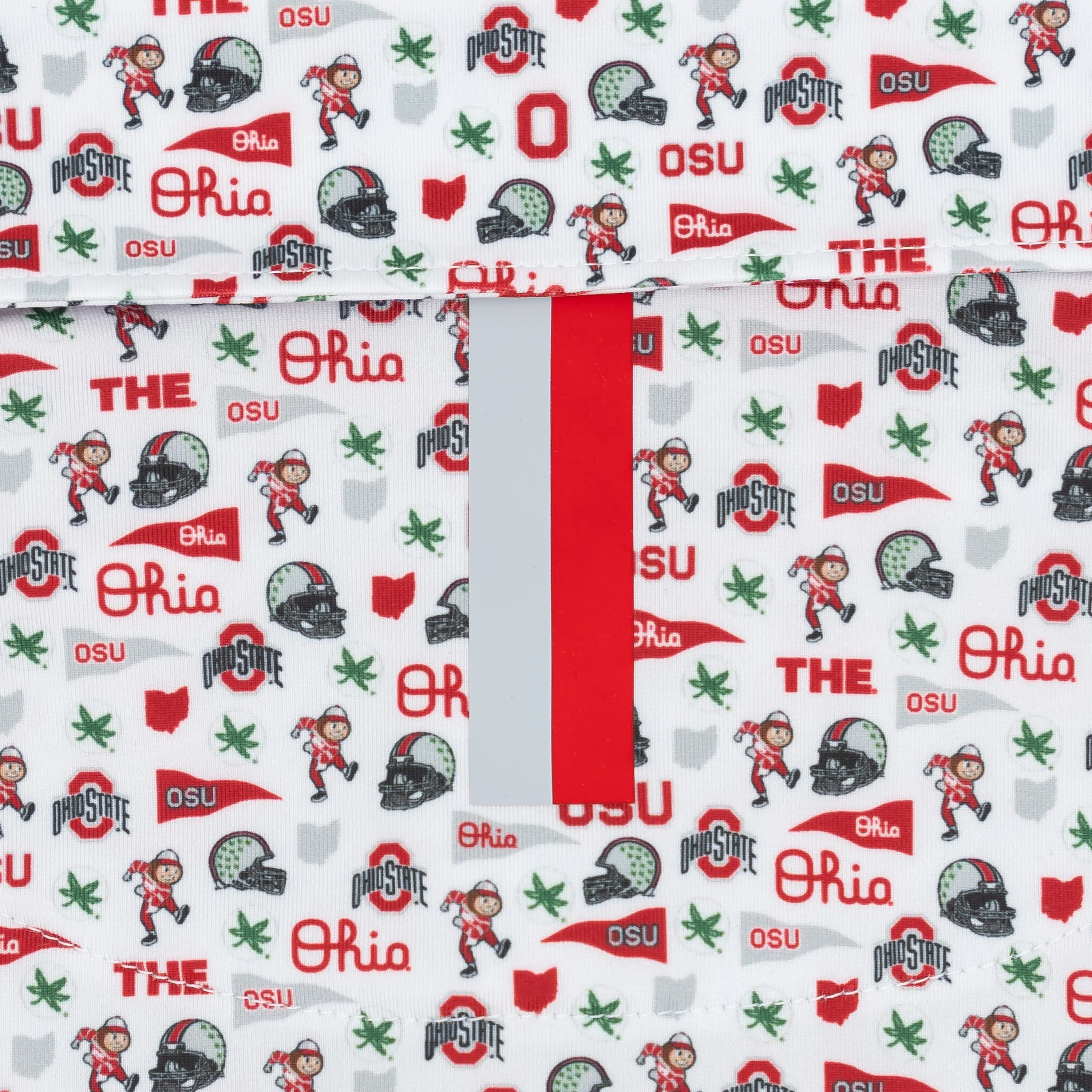 The Ohio State Gameday | Collegiate Polo | The Ohio State Gameday - White/Roar Red