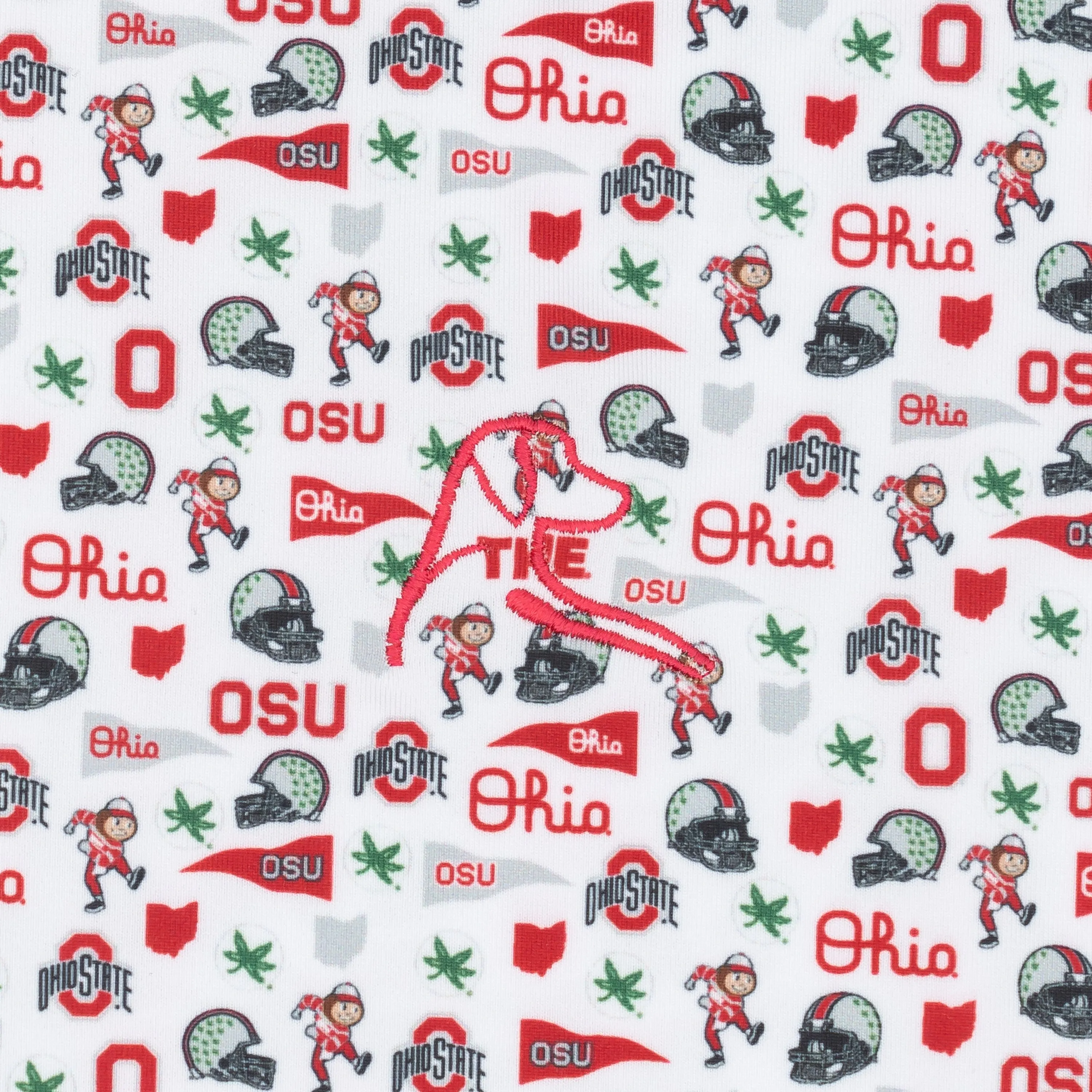 The Ohio State Gameday | Collegiate Polo | The Ohio State Gameday - White/Roar Red