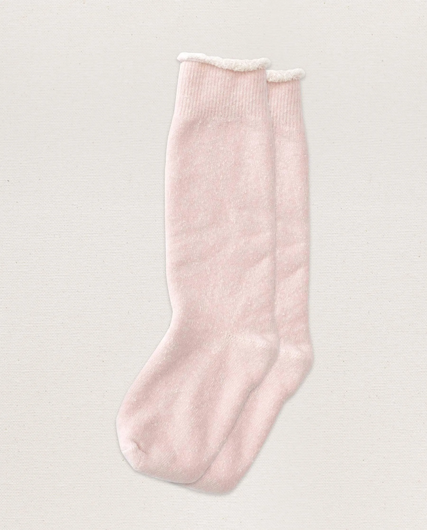 The Sweatshirt Sock. -- Pale Pink