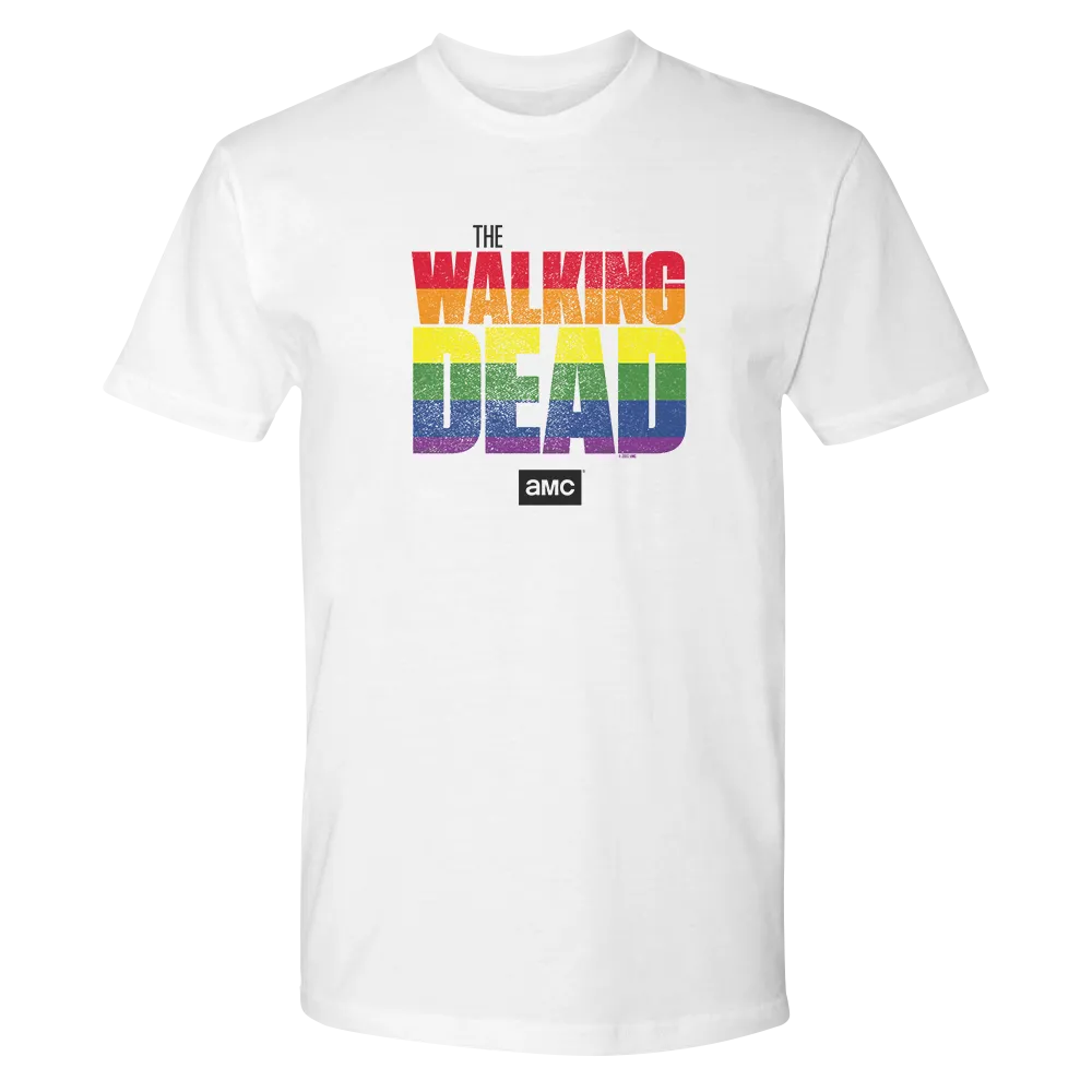 The Walking Dead Pride Logo Adult Short Sleeve T-Shirt