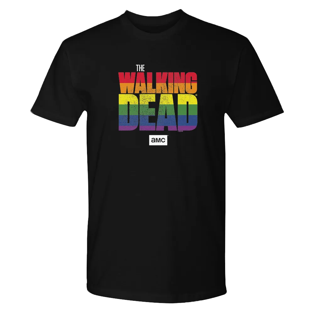 The Walking Dead Pride Logo Adult Short Sleeve T-Shirt