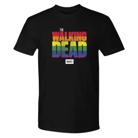 The Walking Dead Pride Logo Adult Short Sleeve T-Shirt