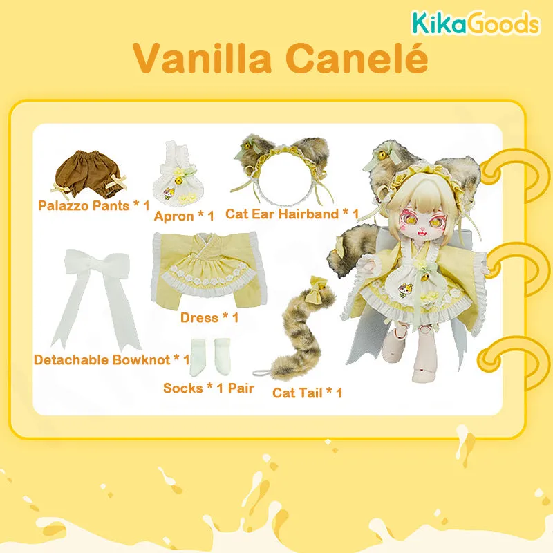 Vanilla Canelé 1/12 BJD Limited Clothing Set