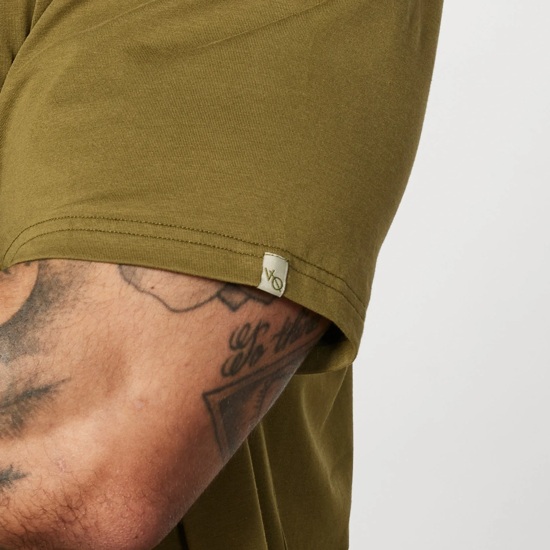 Vanquish Essential Olive Green Oversized T Shirt