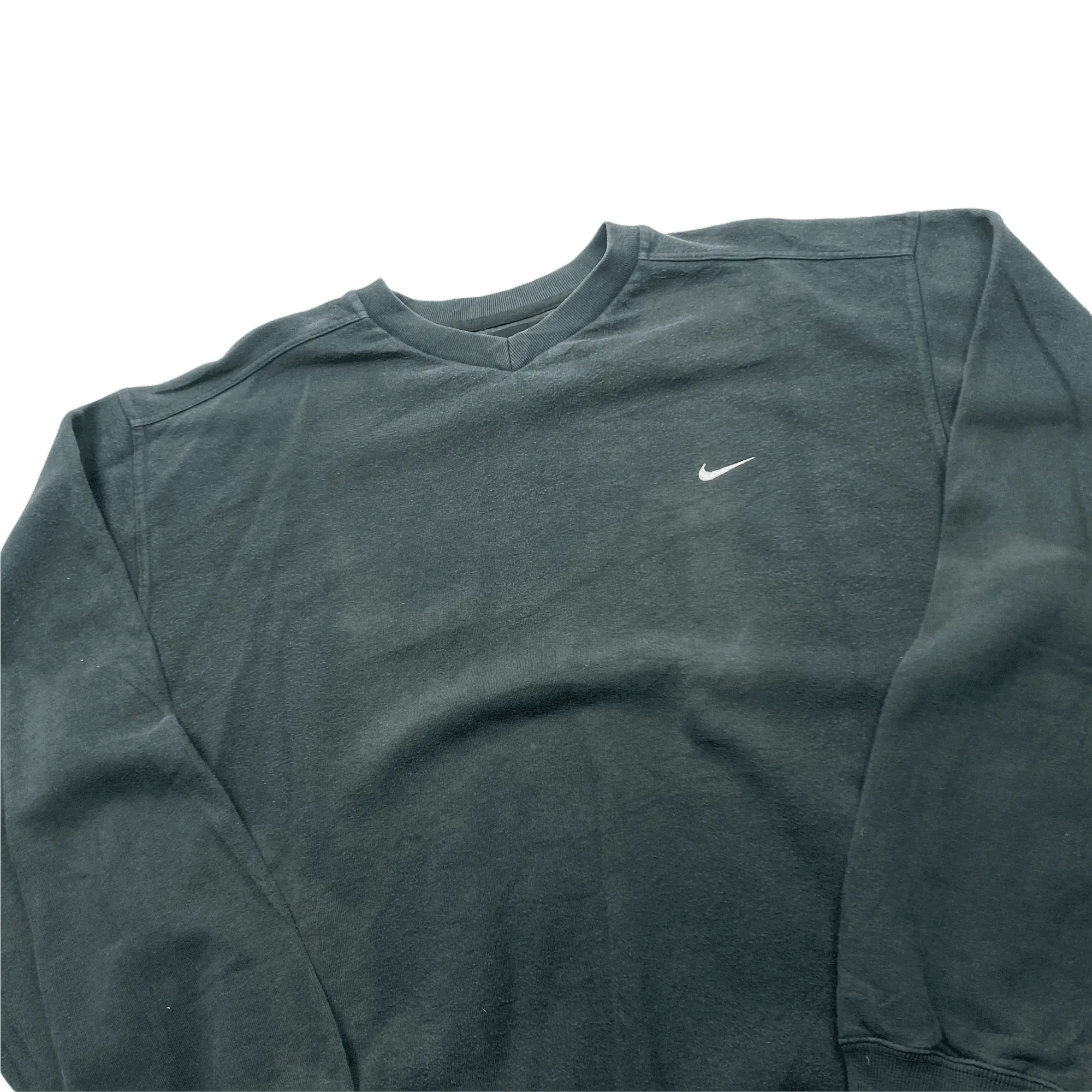 Vintage 90s Black Nike Sweatshirt - Large