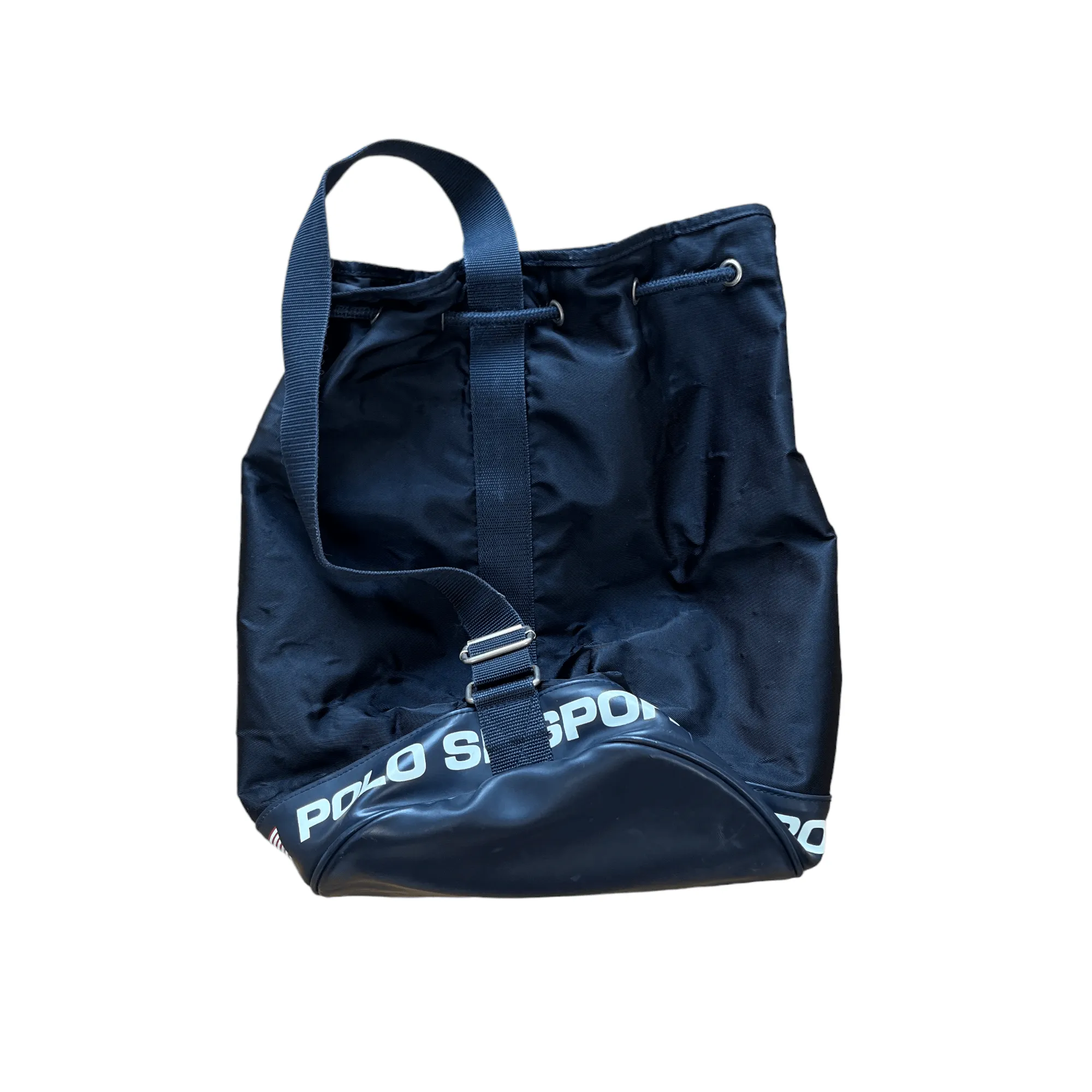 Vintage 90s Navy Blue Ralph Lauren Polo Sport Bag