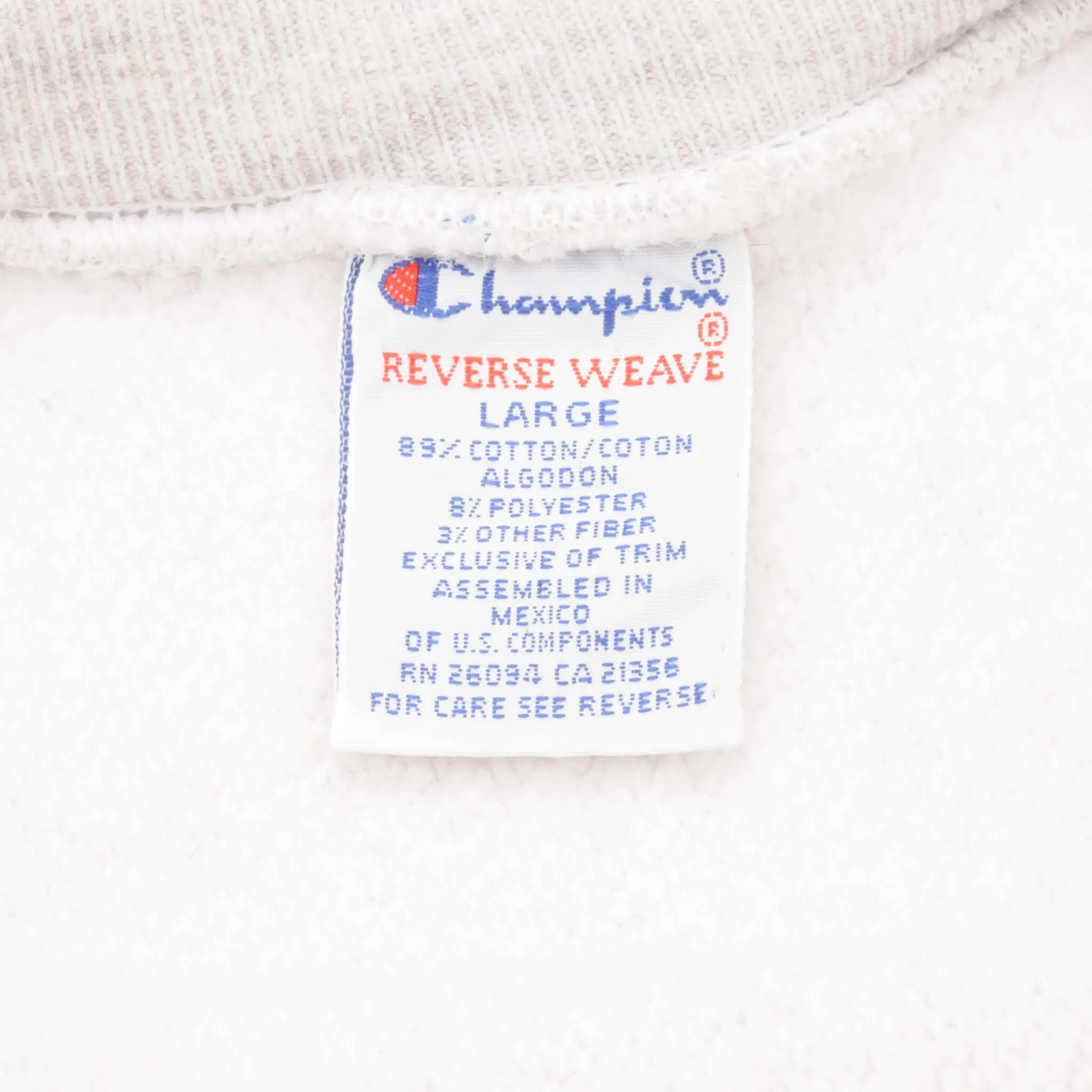 VINTAGE CHAMPION REVERSE WEAVE PRINCETON SWEATSHIRT 1990-MID 1990’S SIZE LARGE