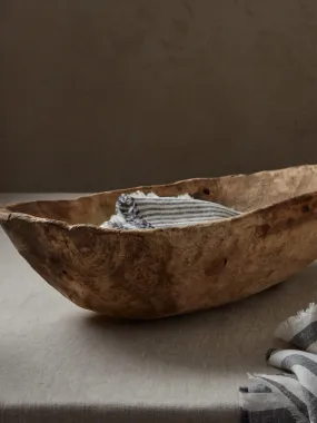 Vintage Wooden Dough Bowl