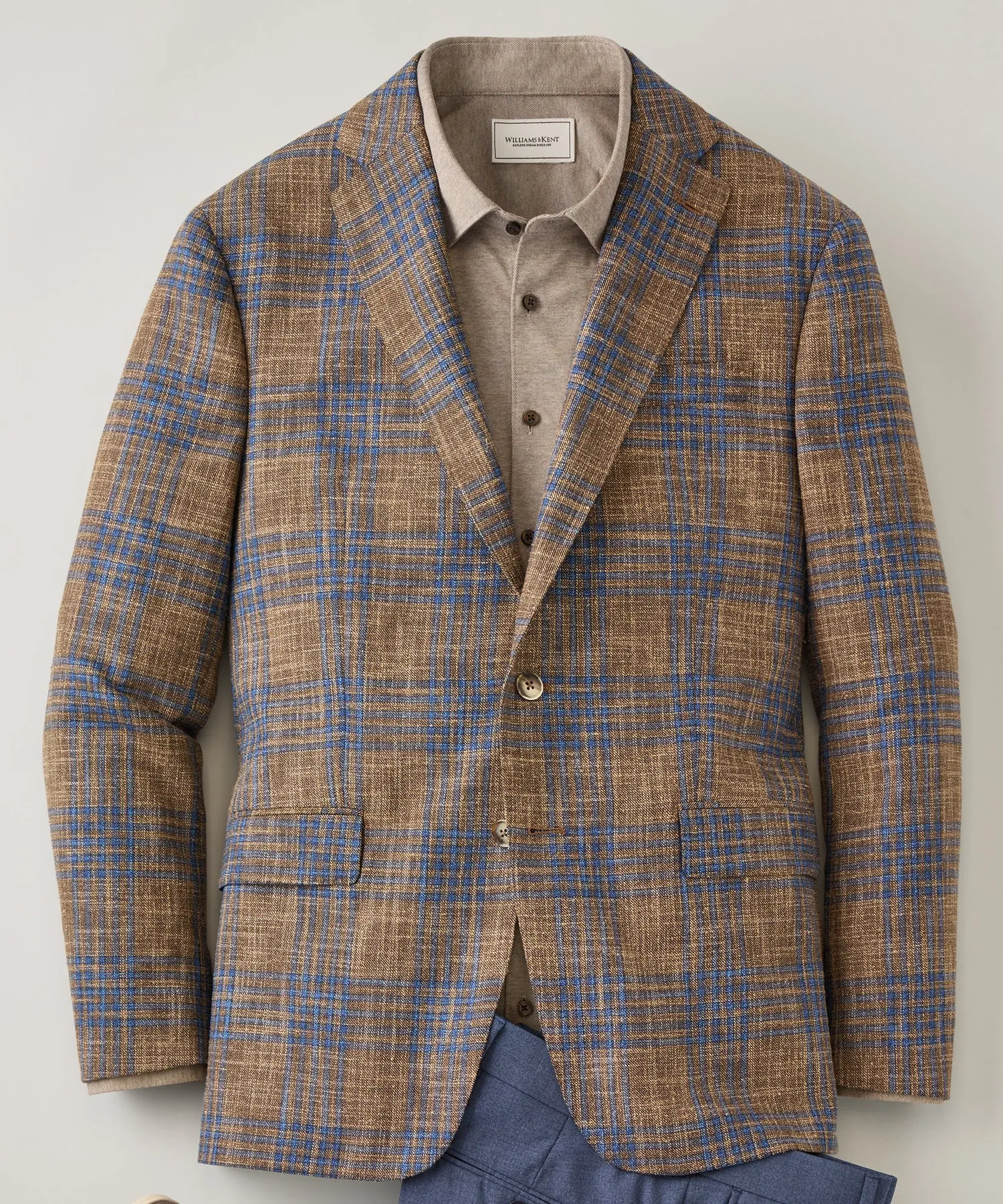 Wool Plaid Sport Coat